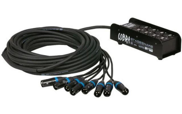 DAP Audio CobraX 8 StageSnake , 8 entradas - 10 metros