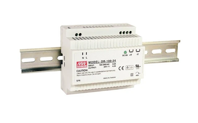 FUENTE DE ALIMENTACIÓN - 1 SALIDA - 100 W - MONTAJE EN CARRIL DIN - 24 V 4.2 A - PARA EL USO IND