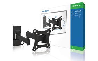 Soporte de pared con rotación completa para TV de 13 - 27", 15 kg - Valueline VLMFM3S