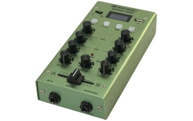 Omnitronic Gnome 202P Mini Mixer green