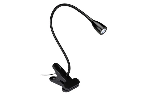 Lámpara LED flexible con abrazadera - 1W