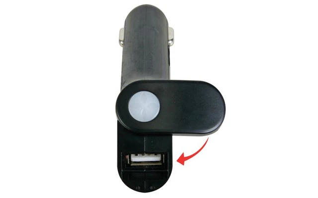 Adaptador USB para conector mechero 2 EN 1 (5V 1A)