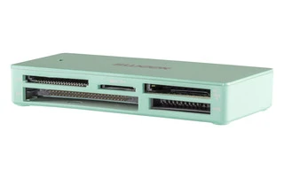 Lector de tarjetas USB New York en verde menta - Sweex NPCR1080-06