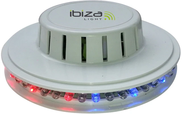 Efecto LED UFO Blanco 48 LEDs RVB 10mm