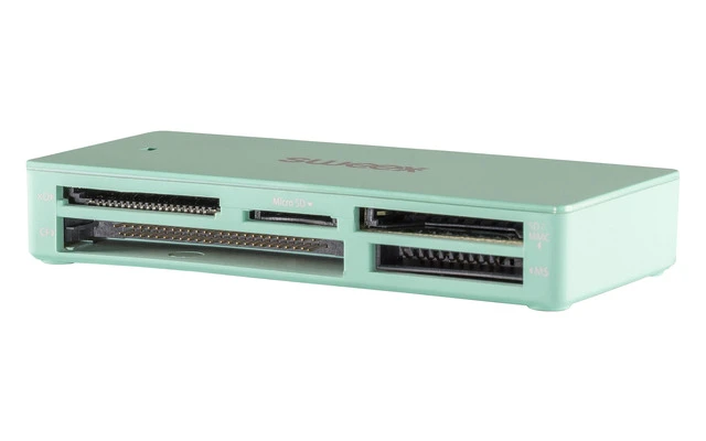 Lector de tarjetas USB New York en verde menta - Sweex NPCR1080-06