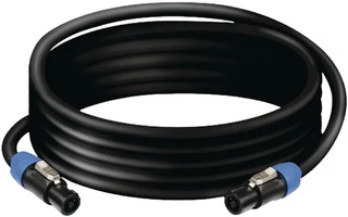 Speakercable Round Black 2x2.5mm2 7.5 m. (NL2FX-C276-NL2FX)