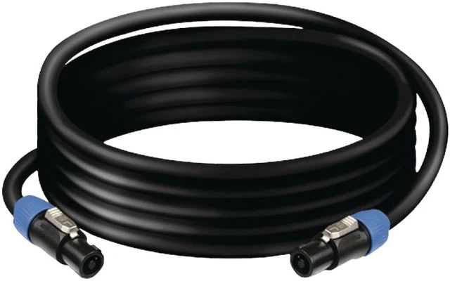 Speakercable Round Black 2x2.5mm2 7.5 m. (NL2FX-C276-NL2FX)