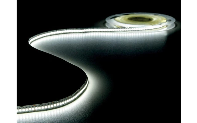 CINTA DE LEDs FLEXIBLE - COLOR BLANCO FRÍO 6500K - 1200 LEDs - 5m - 24V