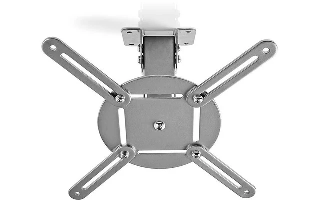 Soporte de Techo para Proyector - Capacidad de Giro de 360° - Hasta 10 kg - 130 mm de Distancia 