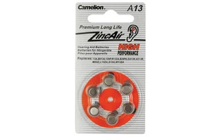 ZINC-AIRE CAMELION 1.4V (6 uds./blister) - 280mAh