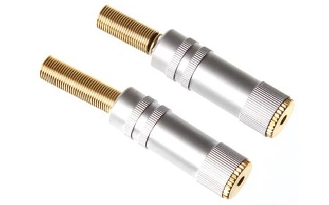 Juego de conectores estéreo hembra de 2.5mm / profesional