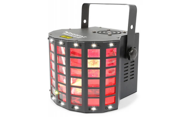 BeamZ Radical II Derby LED con laser RG y strobo