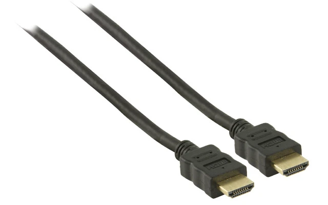 Imagenes de Cable HDMI de alta velocidad con conector HDMI Ethernet conector HDMI de 7.50 m en color negro