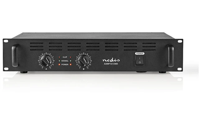 Amplificador de Potencia - 1000 W - Nedis AAMP16130BK