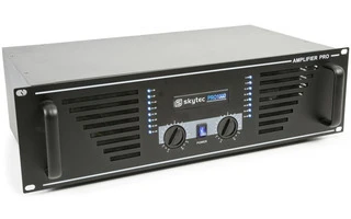 SkyTec SKY-1000B Amplificador de sonido 2x 500W max. Negro