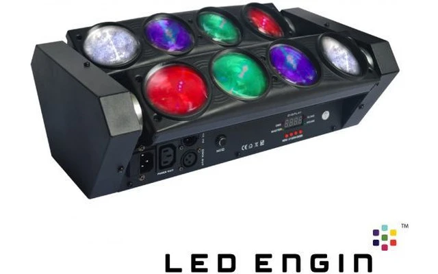 Power Lighting Spider LED 96W RGBW Quad
