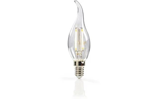 Bombilla de Filamento LED E14 de Estilo Retro - Vela con la Punta Doblada - 2,5 W - 250 lm - Ned