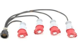 Divo Cable Socapex macho a 4 CEE 400 V 16 A