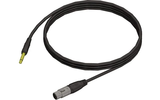 Adam Hall PROCAB KCREF9003 - XLR hembra a Jack macho mono de 3 m