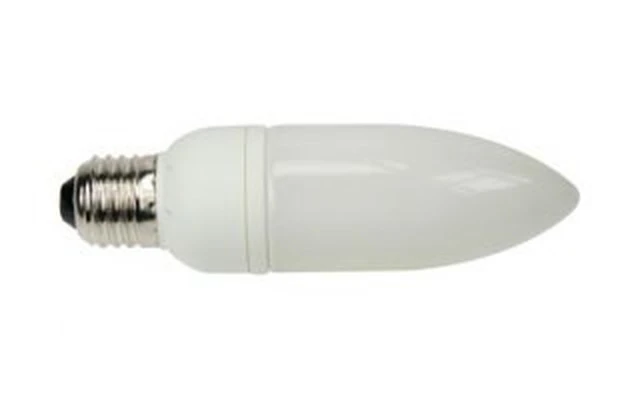 BOMBILLA DE BAJO CONSUMO - TIPO VELA - E27 - 9W/230V - 2700K - B
