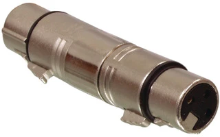 XLR de 3 pines hembra - hembra