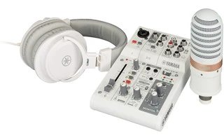 Yamaha AG 03 Mk2 White LSPK Streaming Set