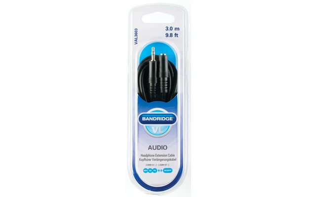 Cable de Extensión para Auriculares 3.0 m economico