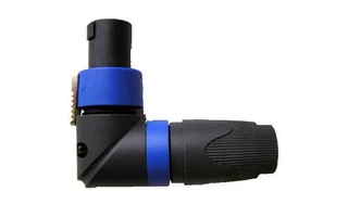 Neutrik NL 4 FRX - Conector aéreo acodado Speakon 4 Pines