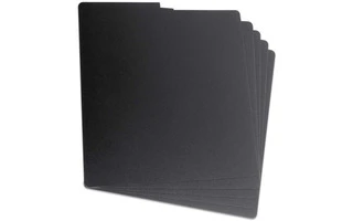 Reloop DJ Glorious Vinyl LP Divider Set Black (6 Pcs.)