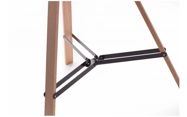 Admiral trípode vintage de madera 95 cm