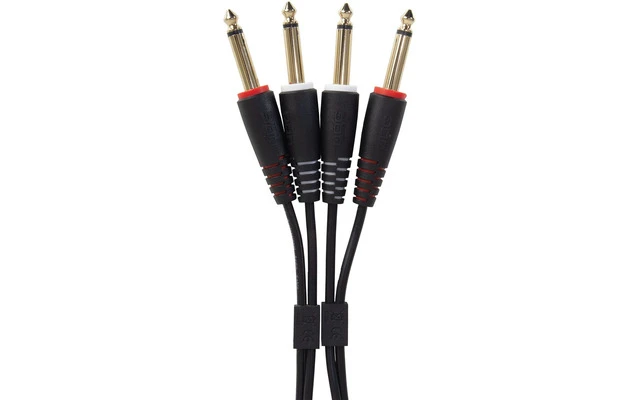 UDG Ultimate Audio Cable Set 6,3 Jack - 6,3 Jack Black Straight