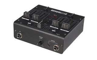 HQ Power HQMX11006 - Mesa de mezclas de 2 canales con 2 entradas USB
