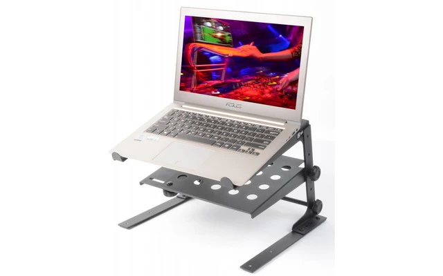 Power Dynamics Soporte DJ para portatiles con bandeja