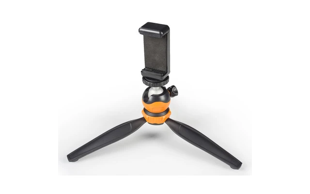 Trípode para Exteriores 14 cm, Negro/Naranja - Camlink CL-MT10