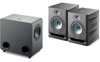 2x Focal Alpha 50 EVO + Focal Sub One - Sistema producción musical 2.1