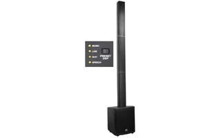 EK Audio M04PA08B - Sistema de sonido compacto a batería 800W