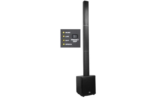 EK Audio M04PA08B - Sistema de sonido compacto a batería 800W