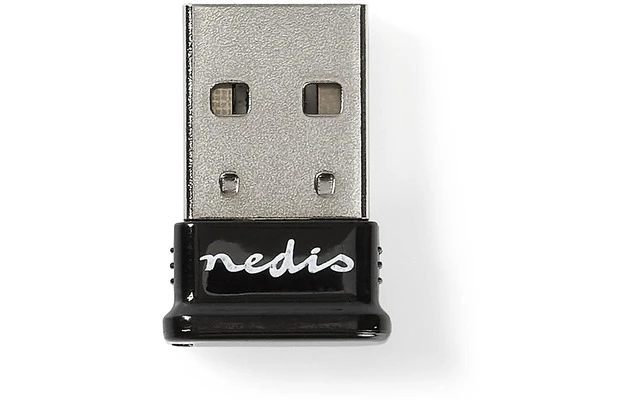 Adaptador Micro USB Bluetooth 4.0 - Software Incluido - USB - Nedis BLDO100V4BK