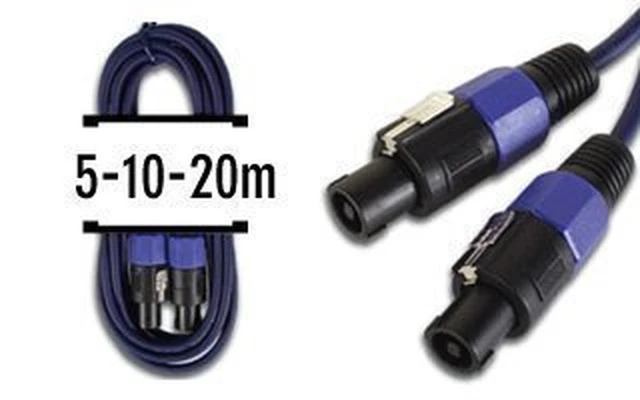 Cable Altavoz Speakon, 4 Polos - 20metros