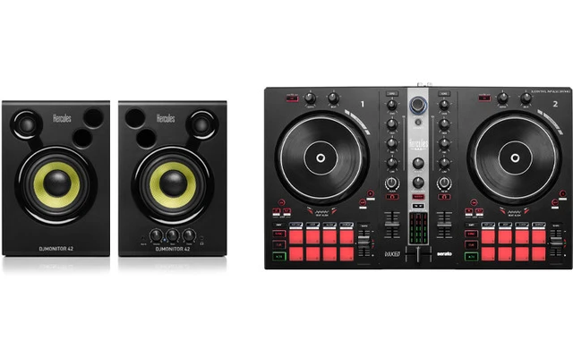 Hercules DJControl Inpulse 300 Mk2 + DJMonitor 42