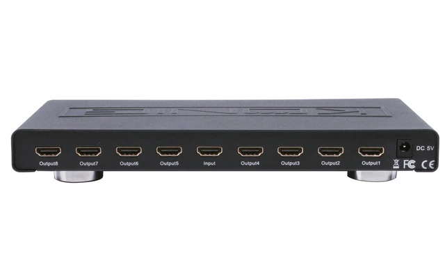 Splitter HDMI 1 Fuente a 8 Pantallas