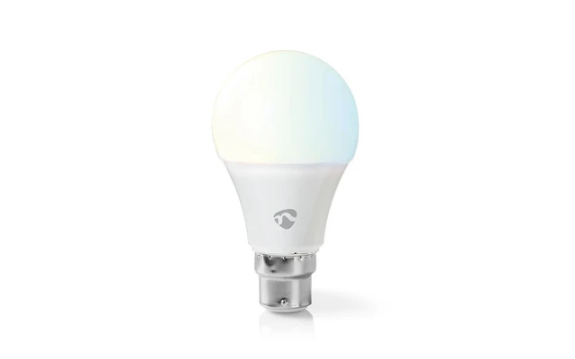 Bombilla LED Inteligente con Wi-Fi - Blanco Cálido a Frío - B22 - Nedis WIFILW10WTB22