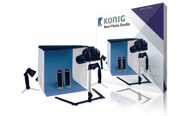 Estudio fotográfico plegable (60x60 cm) - König KN-STUDIO12N