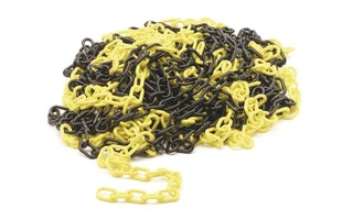 Cadena - Color Amarillo/Negro - 25 metros