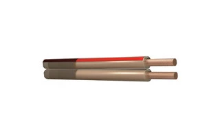 PD Connex Cable paralelo altavoz transparente, 2 x 0.75mm, 6A, Transparente, 100m