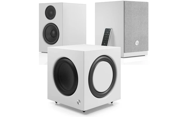 Audio Pro A28 Blanco + Audio Pro SW 10 Blanco