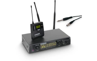 LD Systems WIN 42 BPG B 5 Sistema inalámbrico con Petaca y Cable de Guitarra Banda 5 584 - 607 M