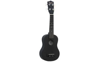 Daytona UK 211 Negro Ukelele Soprano con funda nylon