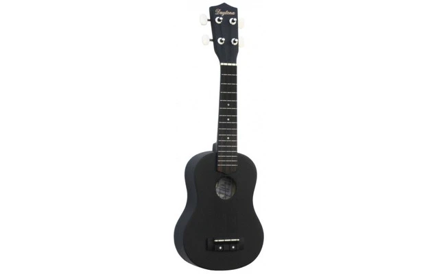 Daytona UK 211 Negro Ukelele Soprano con funda nylon