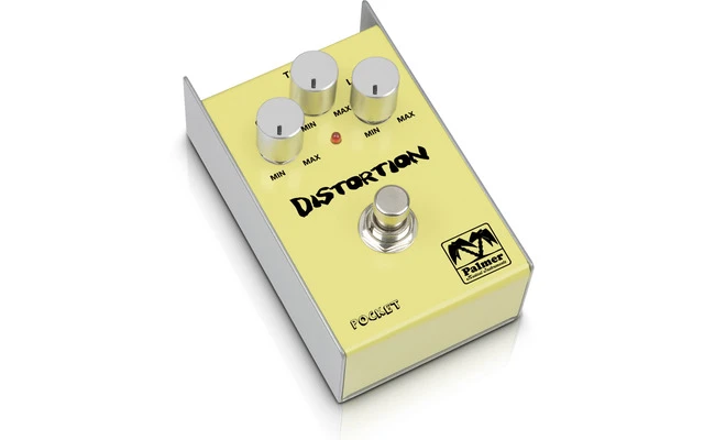 Palmer MI Pocket Distortion - Pedal de distorsión para guitarra